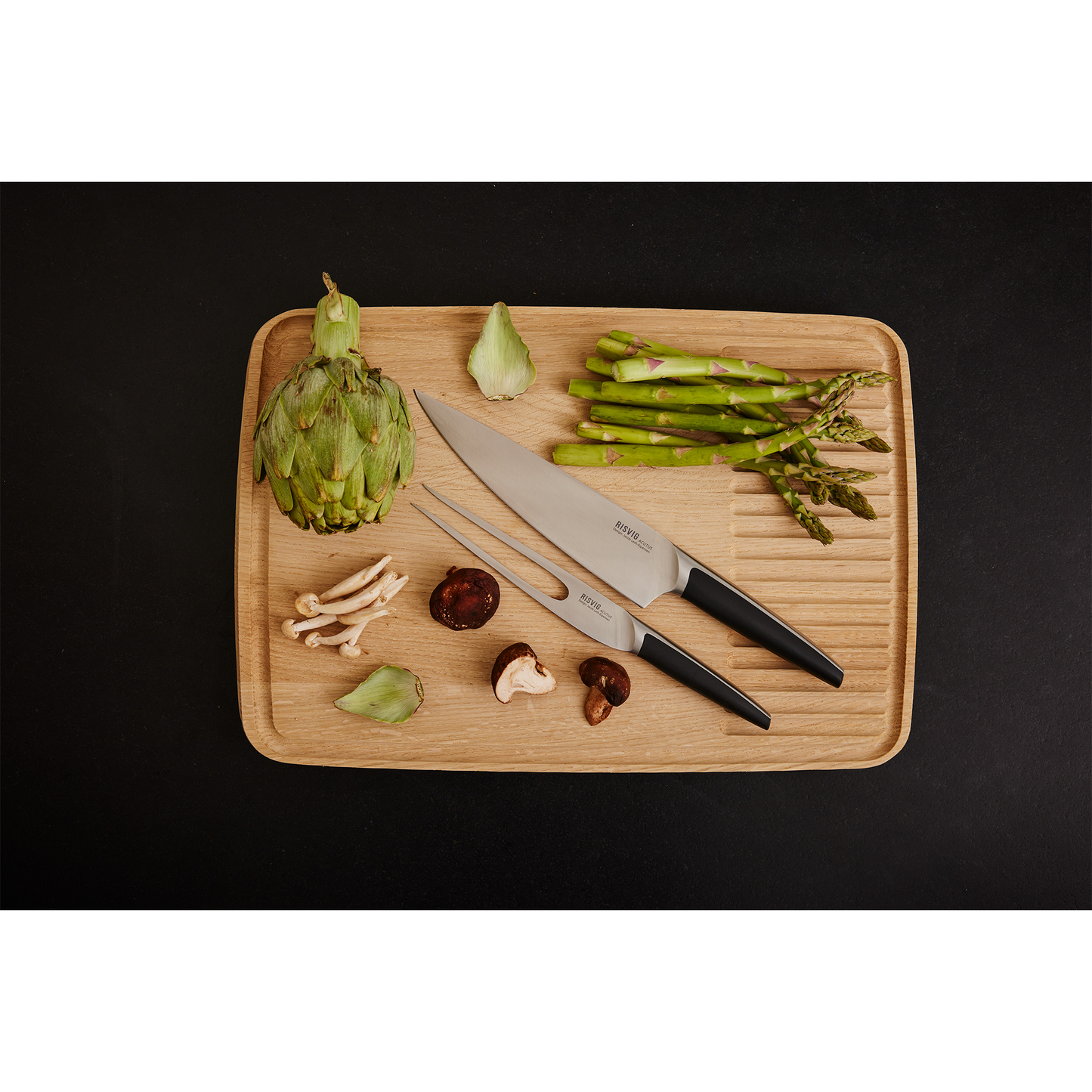 RISVIG Acutus - Chef Koksmes 20cm | Roestvrij Europees Staal
