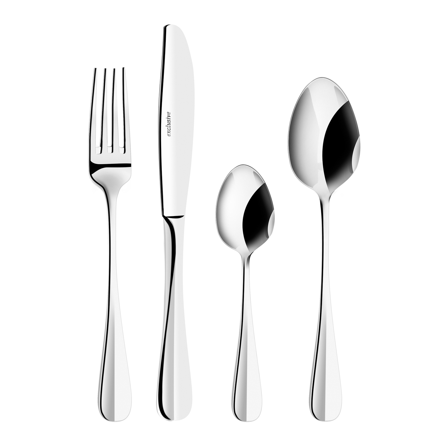 Vialli Design Cristallo 24 delige bestekset - 6 personen - Stainless Steel