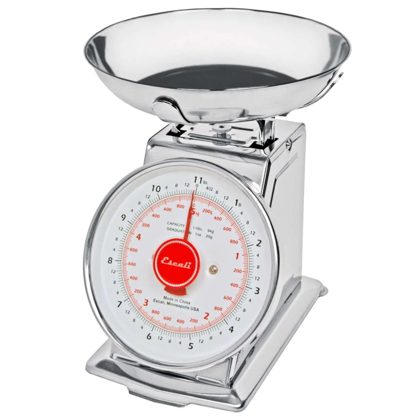 Escali Mercado RVS Keukenweegschaal tot 5 KG