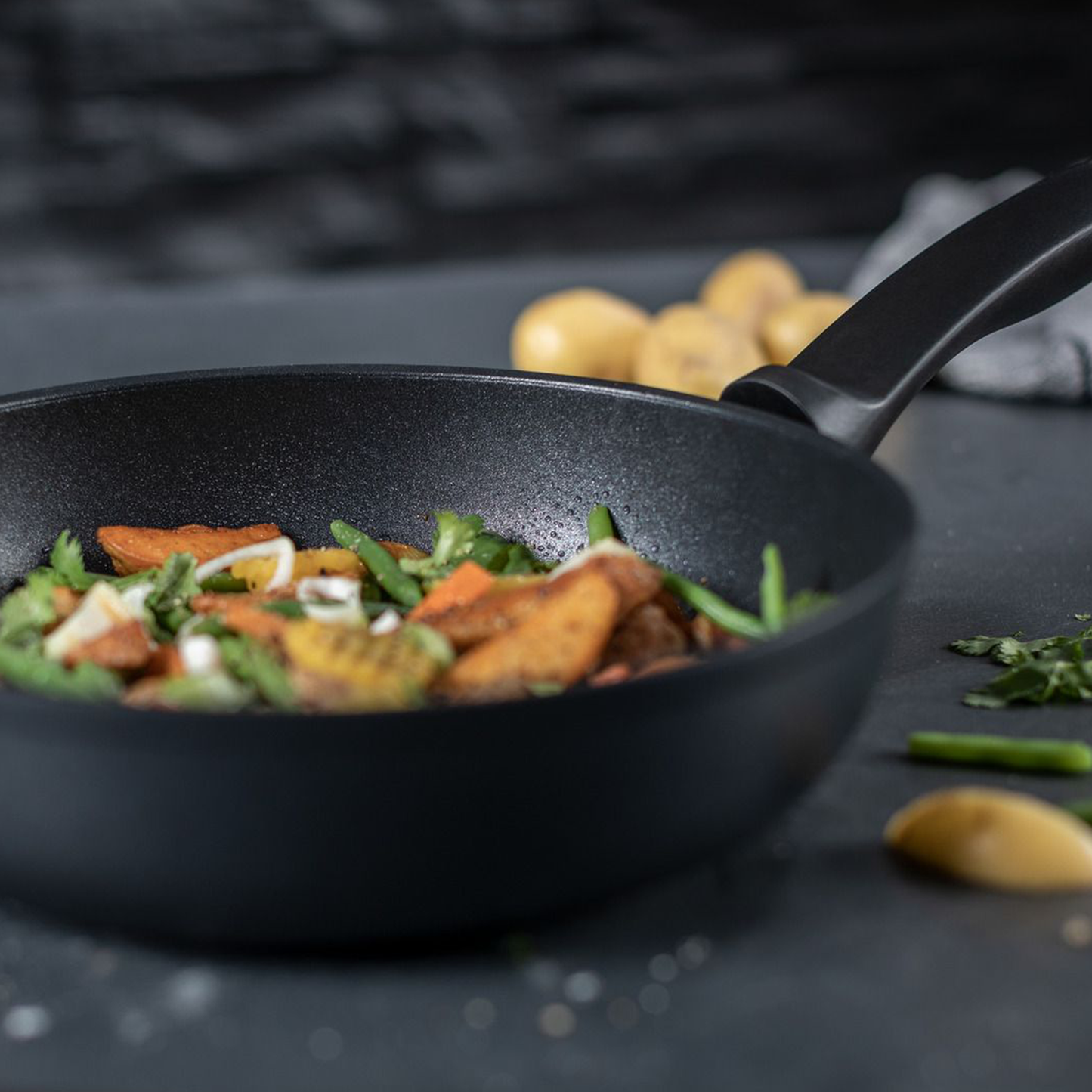 Kuhn Rikon Titanio Star Non Stick Hapjespan Ø 28 cm