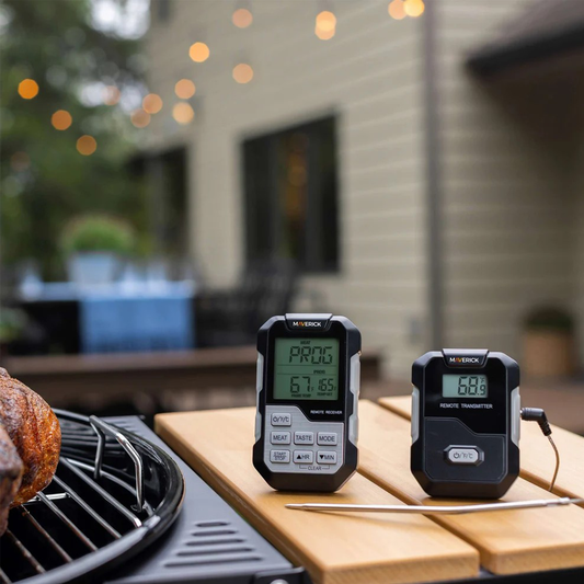 Maverick - HD-322 - Draadloze Vleesthermometer – BBQ Thermometer – 90m Bereik – 1 Probe - Meetbereik 0 tot 300°C
