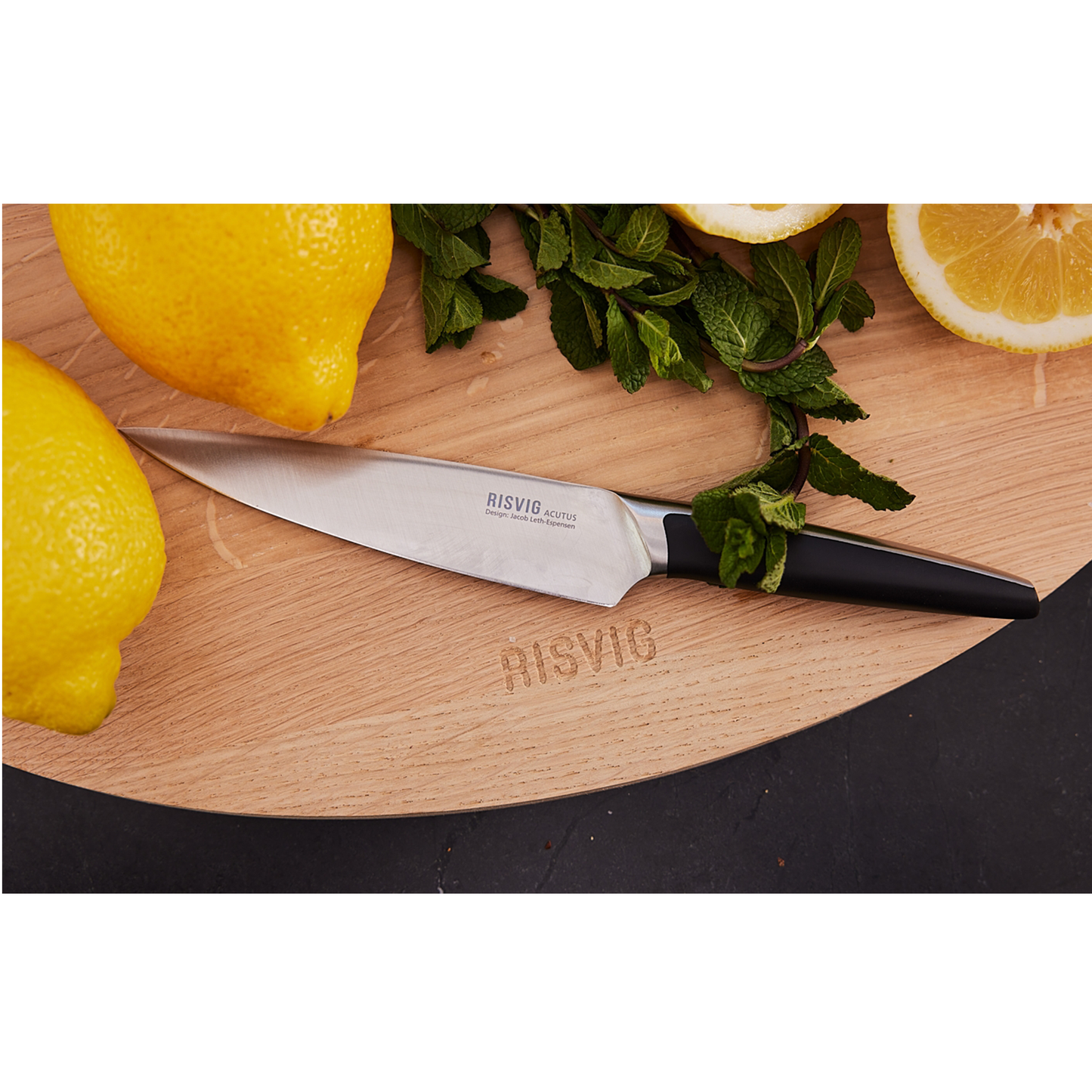 RISVIG Acutus - Klein Koksmes - 15 cm | Roestvast Europees Staal | Stijlvol Design