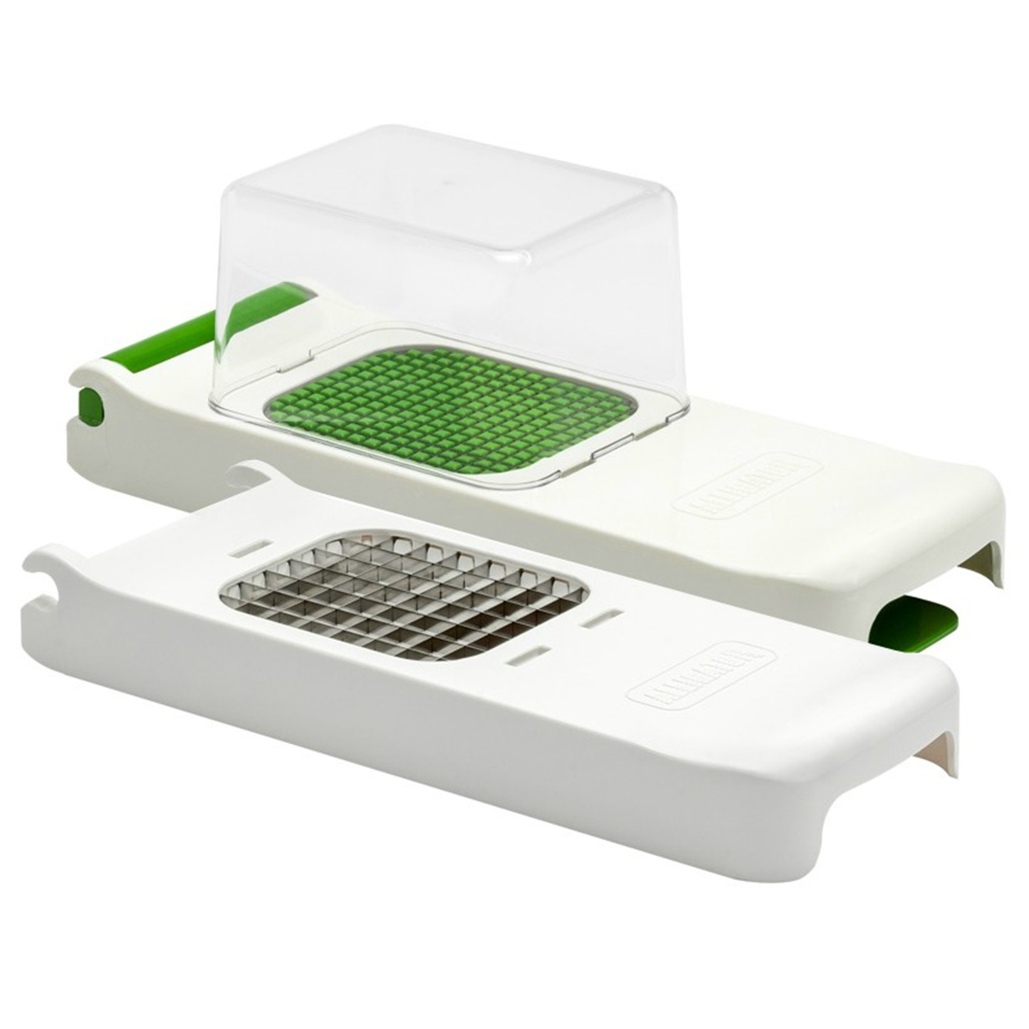 Alligator Chopper set met opvangbak - 2-in-1 6x6 mm en 12x12 mm