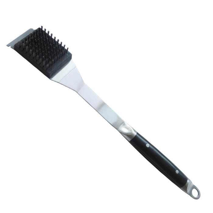 Point-Virgule BBQ-Grillbürste mit geschmiedetem Griff, 47 cm
