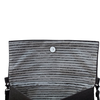 Studio Tuk - Crossbody Bag - Black Stripes