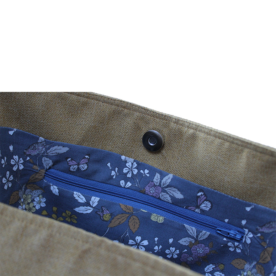 Studio Tuk - Shopping Bag - Yellow Flowers