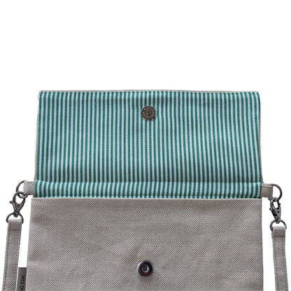 Studio Tuk - Crossbody Bag - Green Stripes