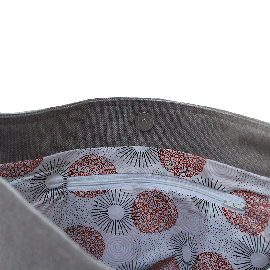 Studio Tuk - Shopping Bag - Orange Circles