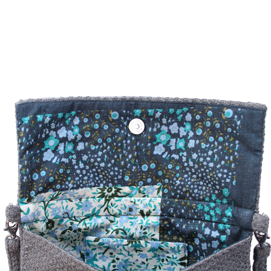 Studio Tuk - Crossbody Bag - Green Flowers