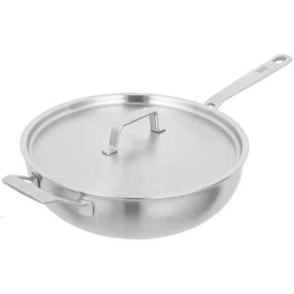 Kuhn Rikon Culinary fiveply Wokpan RVS Ø 28 cm met RVS deksel