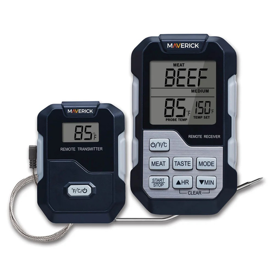 Maverick - HD-322 - Draadloze Vleesthermometer – BBQ Thermometer – 90m Bereik – 1 Probe - Meetbereik 0 tot 300°C