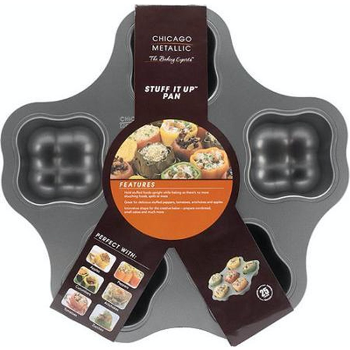Chicago Metallic - Professional 6-Cup Non-Stick 'Stuff It Up' Pan