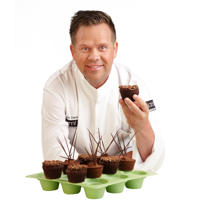 Njam! Roger van Damme - Muffinvorm voor 9 stuks - Groen